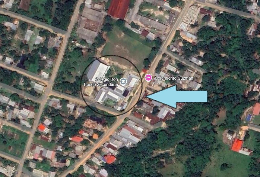 Mapa de Ubicación Don Bosco